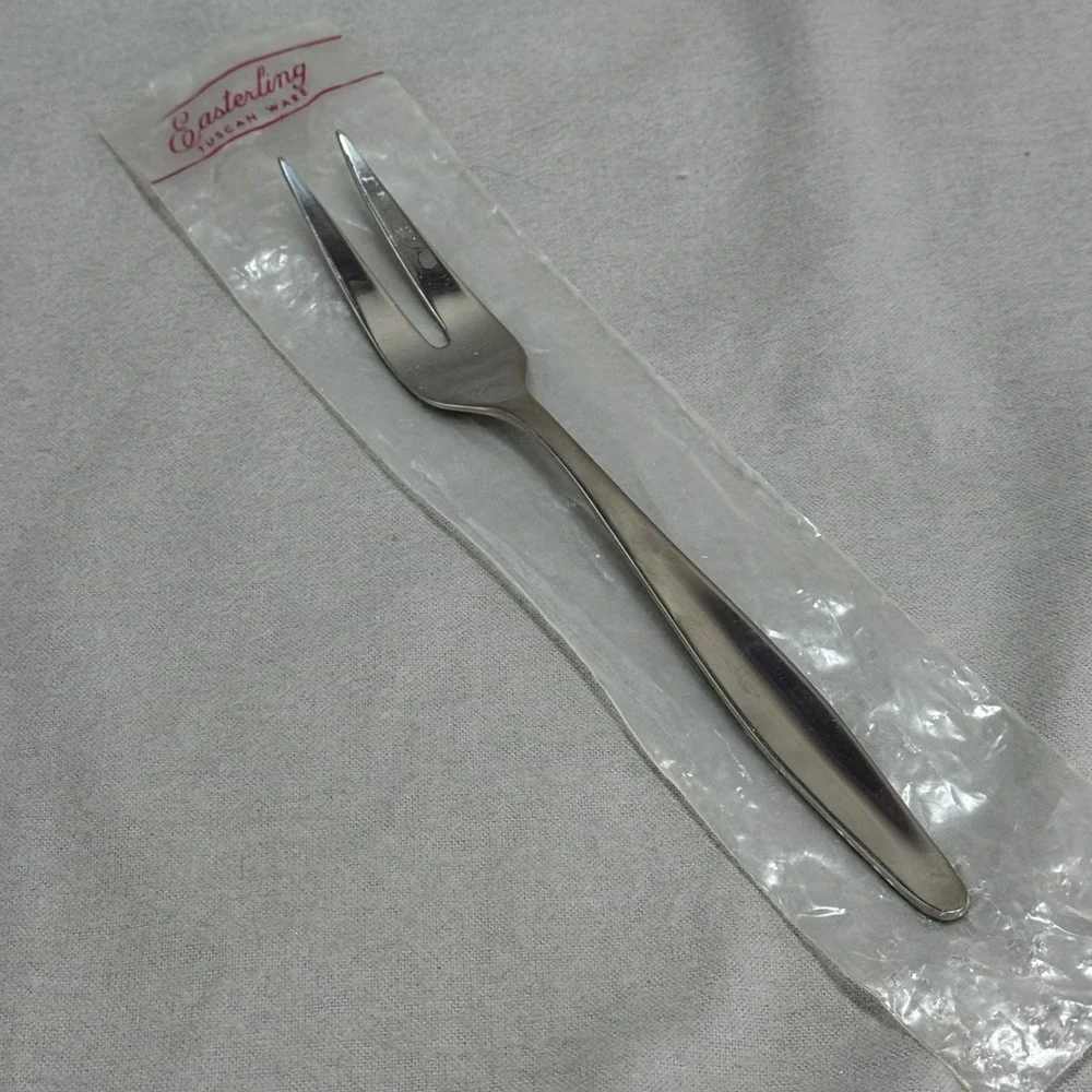 Easterling Chandelle Serving Fork Tuscan Ware Stainless Mid Century 8.5